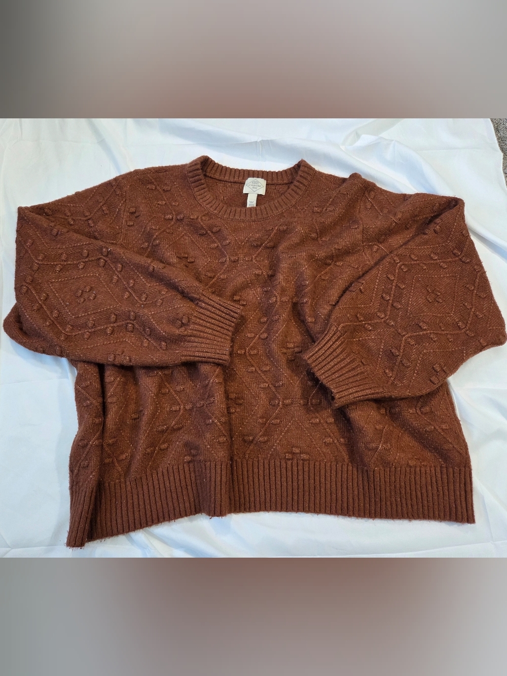 Autumn Knit Crewneck Sweater